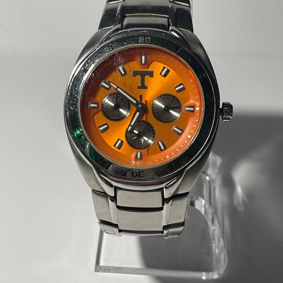 Tennessee Volunteers NCAA Stainless-Steel Chronograph Watch by Fossil NEW (RARE) - Picture 8 of 9